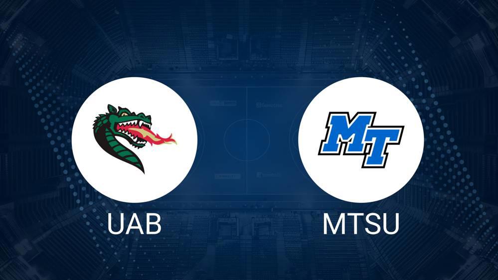 UAB vs. Middle Tennessee Basketball Tickets - Sunday, December 1