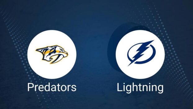 Where to Watch Nashville Predators vs. Tampa Bay Lightning on TV or Streaming Live - November 29