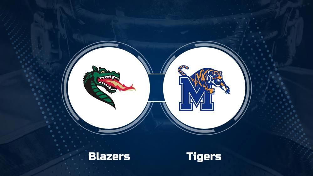 Where to Watch UAB vs. Memphis on TV or Streaming Live - Nov. 16