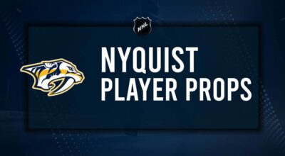 Gustav Nyquist Player Prop Bets for the Predators vs. Canadiens Game - December 5