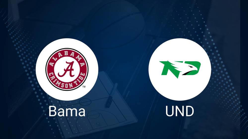 How to Watch Alabama vs. North Dakota on TV or Live Stream - December ...