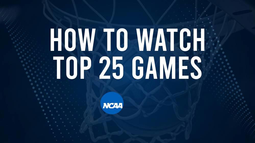 How to Watch Top 25 Women's College Basketball Games - Thursday, December 5