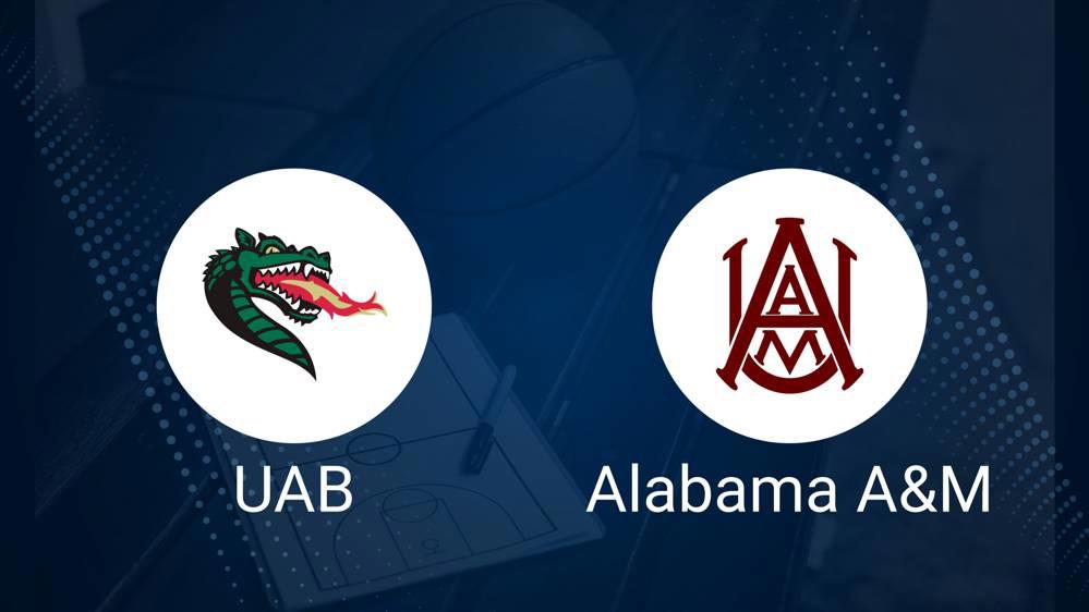 How to Watch UAB vs. Alabama A&M on TV or Live Stream - December 18