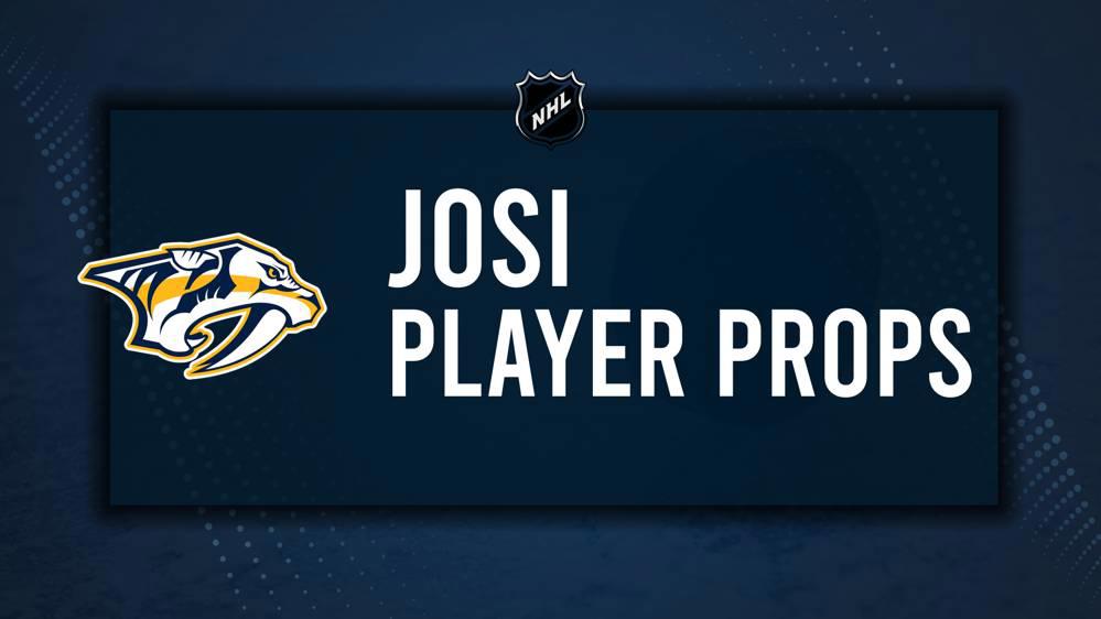 Roman Josi Player Prop Bets for the Predators vs. Flames Game - December 10