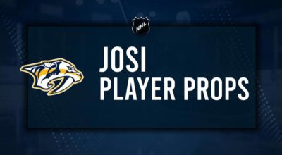 Roman Josi Player Prop Bets for the Predators vs. Wild Game - December 31