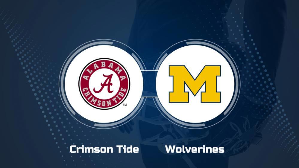 Where to Watch Alabama vs. Michigan on TV or Streaming Live - 2024  ReliaQuest Bowl | Shelby County Reporter