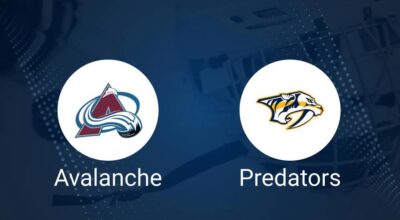 Where to Watch Colorado Avalanche vs. Nashville Predators on TV or Streaming Live - December 14