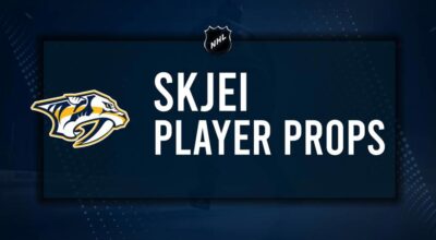 Brady Skjei Player Prop Bets for the Predators vs. Ducks Game - January 25