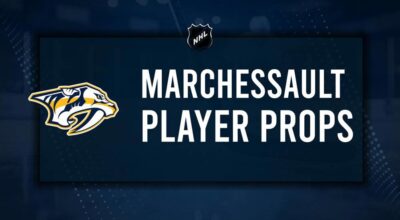 Jonathan Marchessault Player Prop Bets for the Predators vs. Canucks Game - January 3