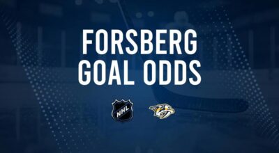 Will Filip Forsberg Score a Goal Against the Ducks on January 25?